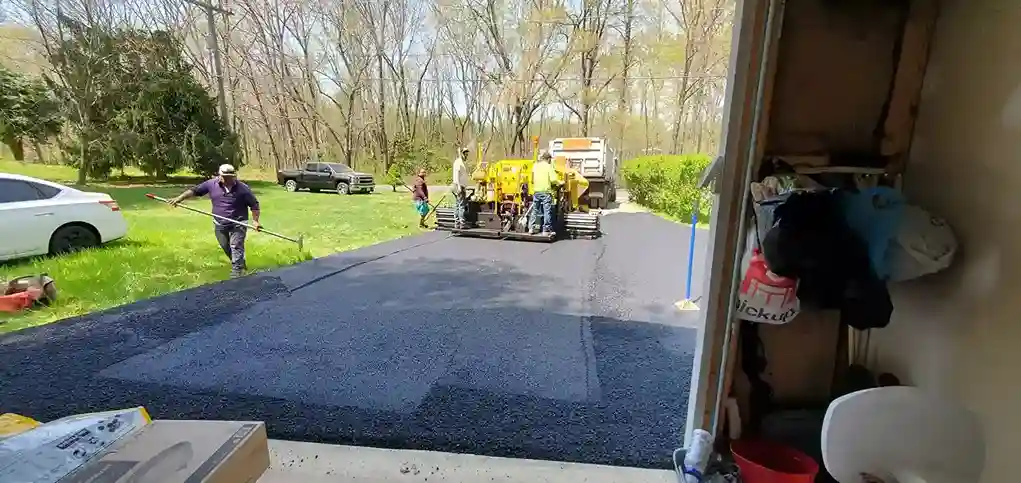commercial paving contractor in Haymarket for parking lots and office spaces