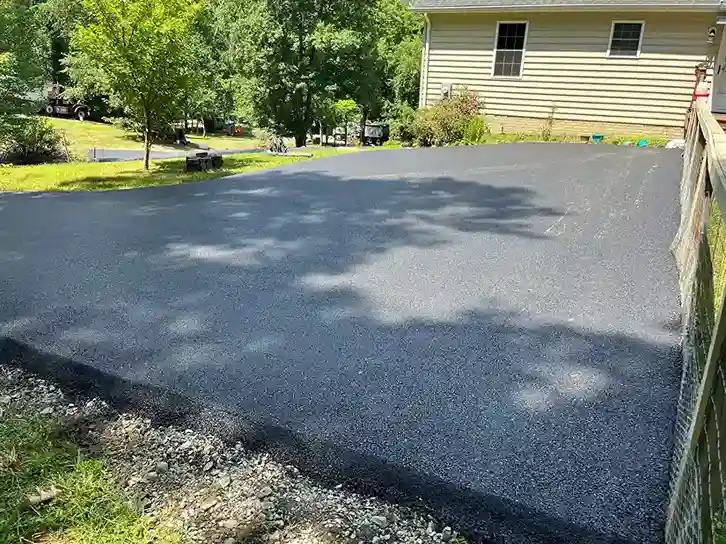 driveway paving project completed by paving experts in northern virginia