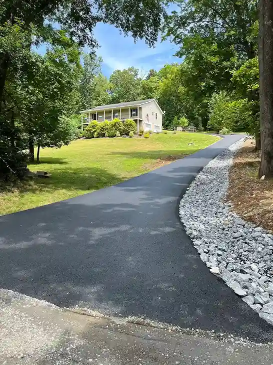 completed a residential driveway project in northern virginia