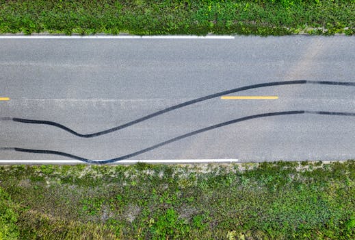 decorative borders on asphalt paving improving visual appeal