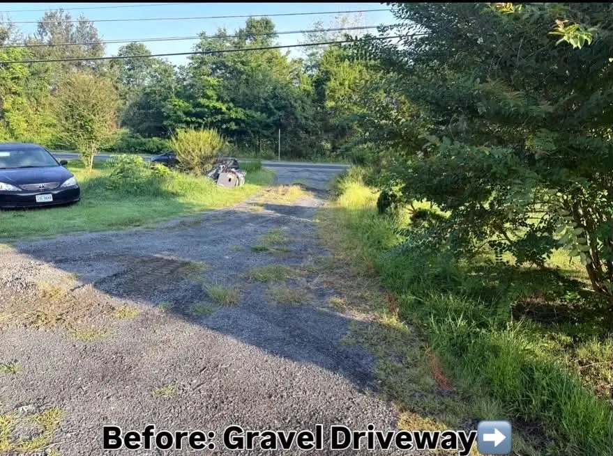 gravel driveway
